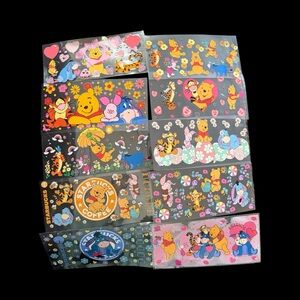 UV DTF Winnie the Pooh tumbler wraps  - 16 oz
